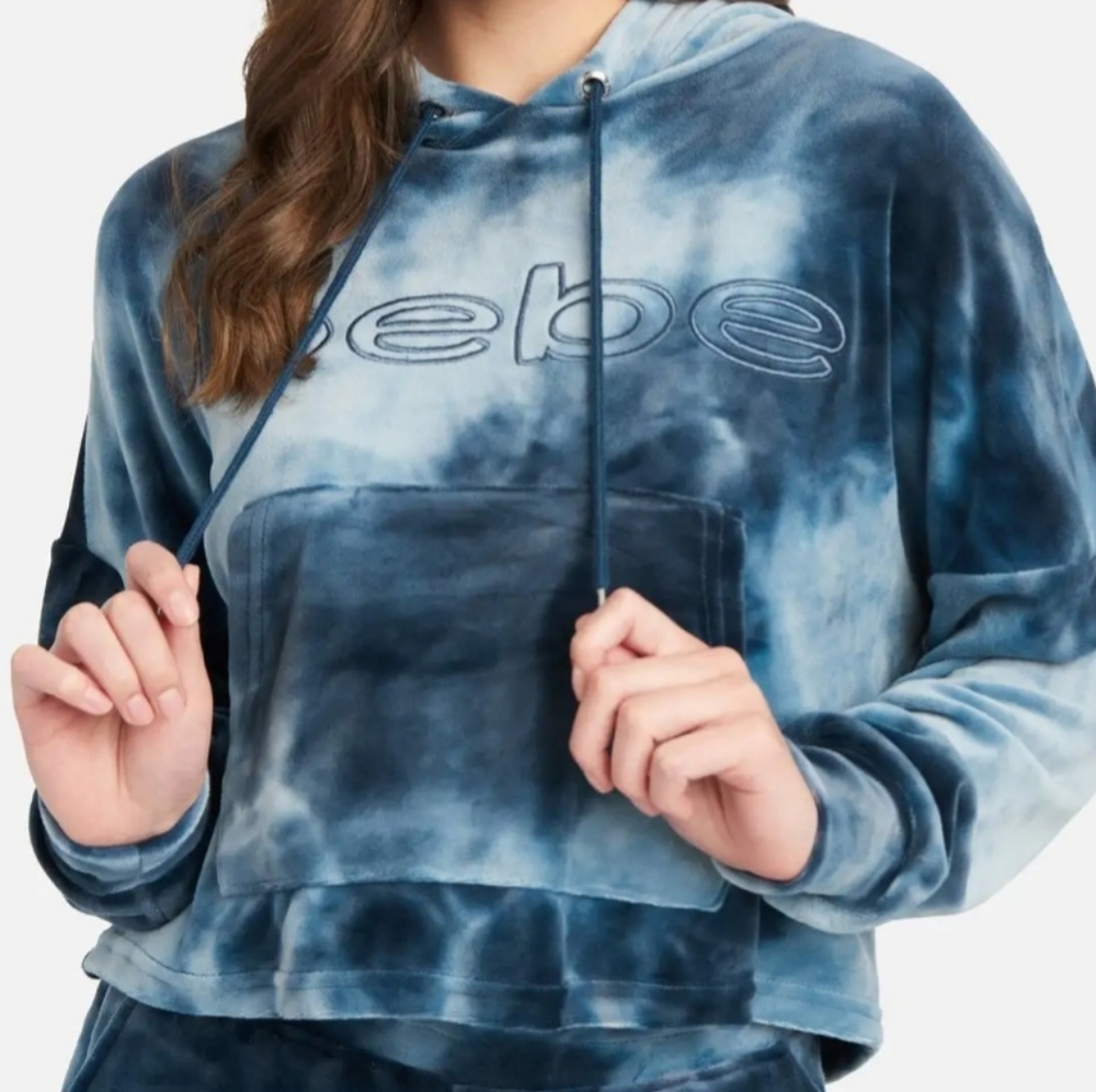 Bebe Sport Athletic/Athleisure Hoodie, XL